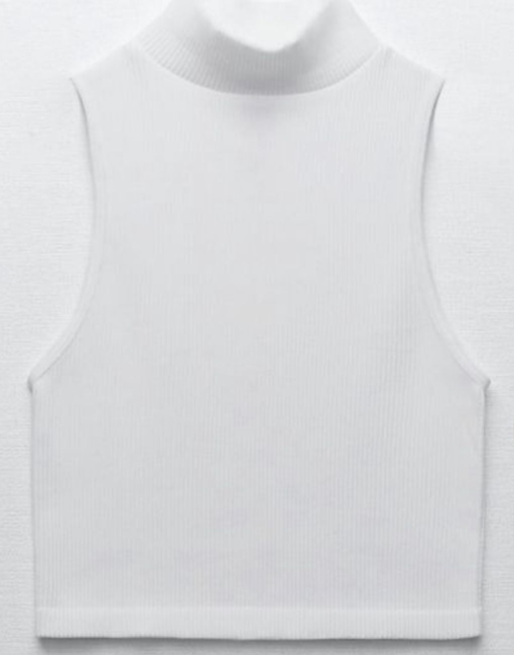 Top Halter Ignacia sin mangas cuello alto