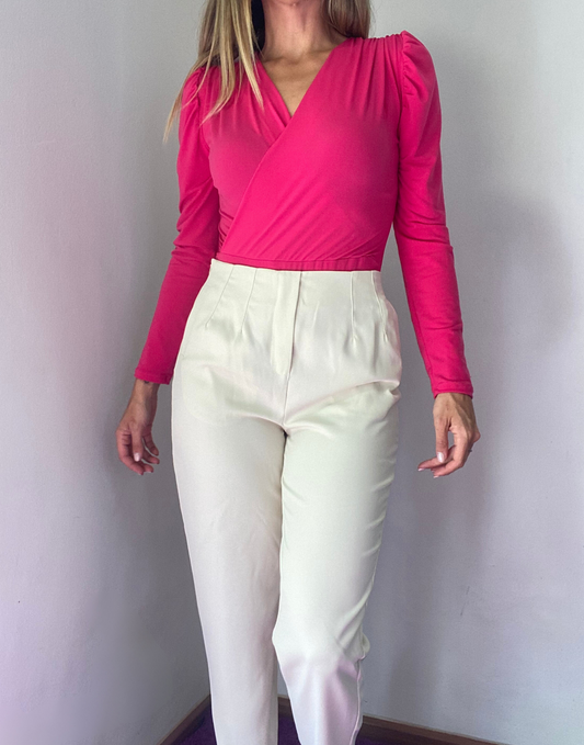 Pantalón de vestir con pinzas Daphne