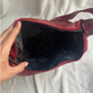 Bolso de mujer doble cierre color rojo