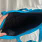 Bolso de mujer negro con celeste Katty