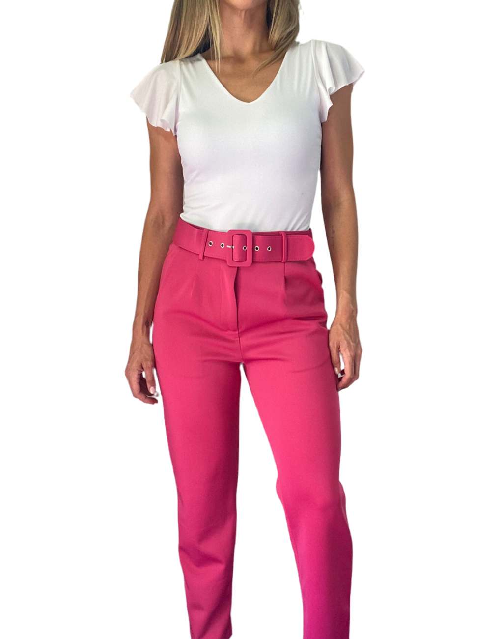 Pantalón con cinturón Isidora